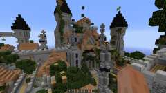Dianites Fortress Overgrown for Minecraft
