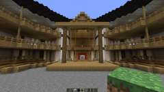 Shakespeares Globe Theatre in London for Minecraft