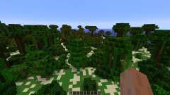 Tropical island for Minecraft