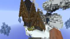 Nacreous Ice Island Concept for Minecraft