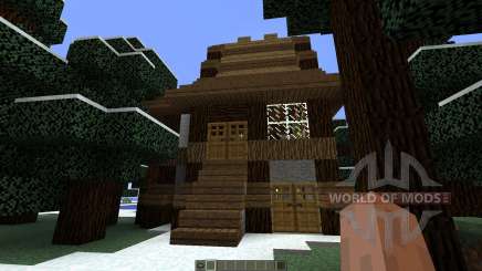 Small winter home for Minecraft