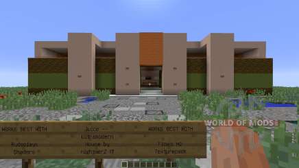 Juice Ultramodern House for Minecraft