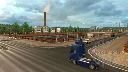 The weather change for Euro Truck Simulator 2