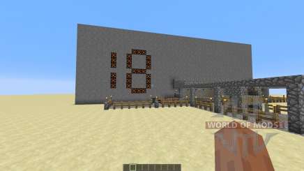 Digital Display Clock for Minecraft