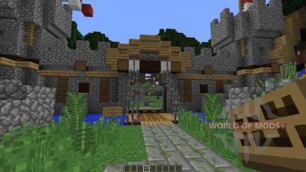 Medieval town for Minecraft