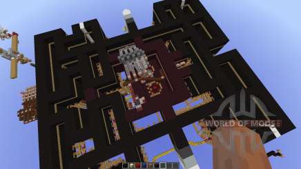 Pacman-Multiplayer new map for Minecraft