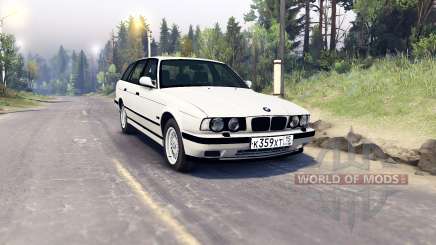 BMW 525iX (E34) Touring for Spin Tires