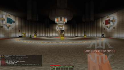 Minecraft Redstone Boss battle mech GlaDOS for Minecraft