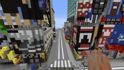 Times Square Manhattan Replica for Minecraft