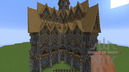 Big Medieval House for Minecraft