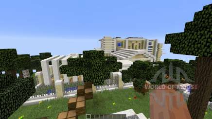 Modern Island Mansion for Minecraft