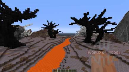 Wasteland of the dragons for Minecraft