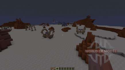 Star Wars Geonosis map for Minecraft