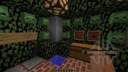 Zombie Survival Map for Minecraft