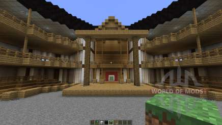 Shakespeares Globe Theatre in London for Minecraft