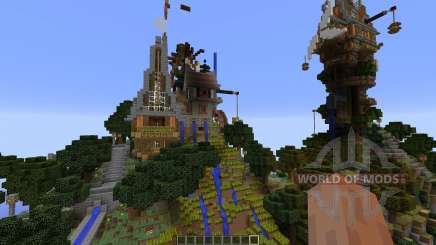 Steampunk ISland for Minecraft