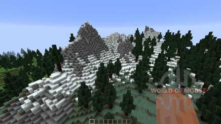 Pine Valley Minecraft Custom Terrain for Minecraft