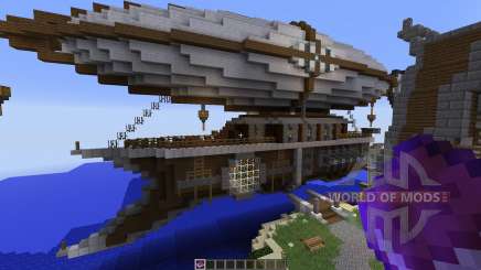 Steampunk Airship Of Thernop for Minecraft