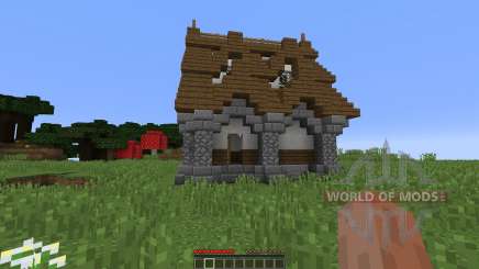 Medieval House new for Minecraft