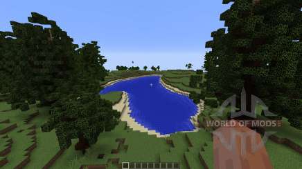 Pine island for Minecraft