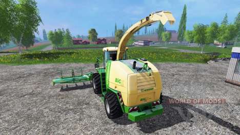 Krone Big X 1100 [125000 liters] for Farming Simulator 2015