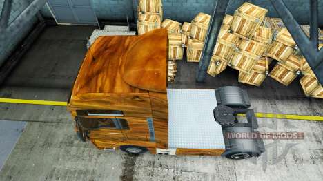 Skin Olive Wood on the truck MAN for Euro Truck Simulator 2