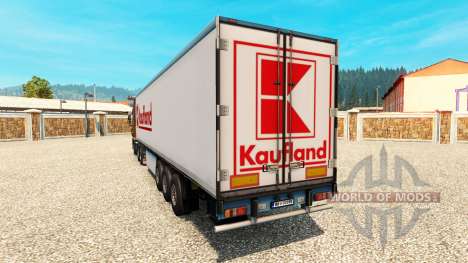 Skin Kaufland on the trailer for Euro Truck Simulator 2