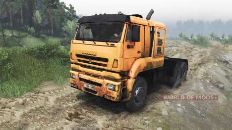 KamAZ-65226 [23.10.15] for Spin Tires