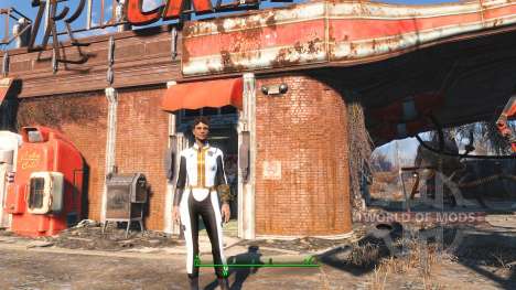 White Vault 111 jumpsuit for Fallout 4