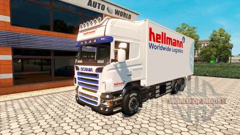 Scania R500 BDF Hellmann for Euro Truck Simulator 2