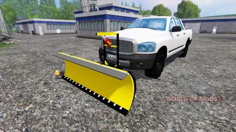 Dodge Pickup [snowplow] for Farming Simulator 2015