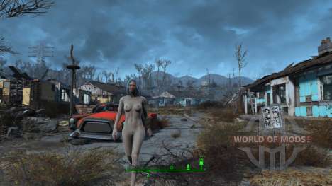 Naked famale characters for Fallout 4