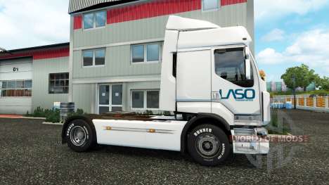 Skin LASO for Renault tractor unit for Euro Truck Simulator 2