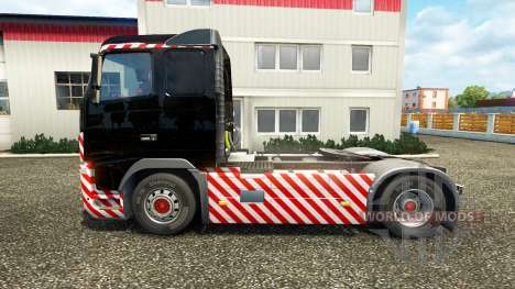 Schwerlasttransport skin for Volvo truck for Euro Truck Simulator 2