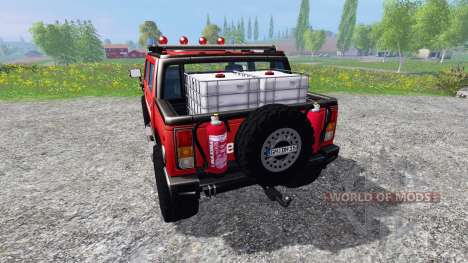 Hummer H2 [firefighters] for Farming Simulator 2015