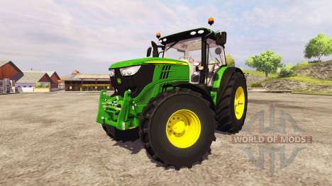 John Deere 6210R v2.6 for Farming Simulator 2013