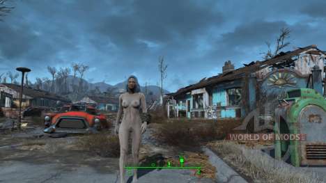 Naked famale characters for Fallout 4