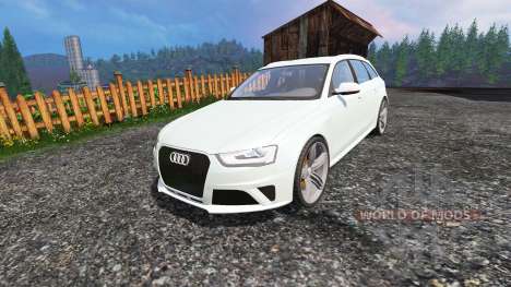 Audi RS4 Avant v1.1 for Farming Simulator 2015