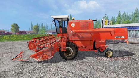 Bizon Z056 [red] for Farming Simulator 2015
