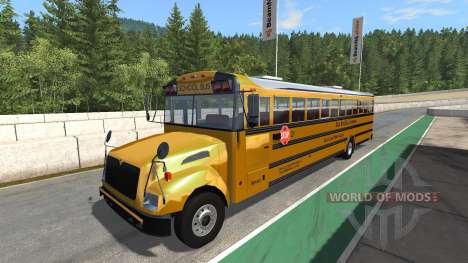 Blue Bird American School Bus v2.1 for BeamNG Drive