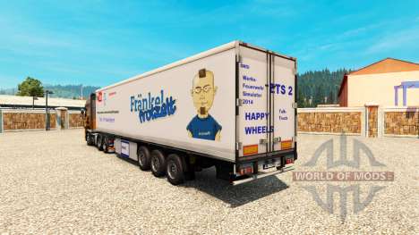 The skin is Harald Frankel on the trailer for Euro Truck Simulator 2