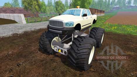 PickUp Monster Truck v1.0 for Farming Simulator 2015