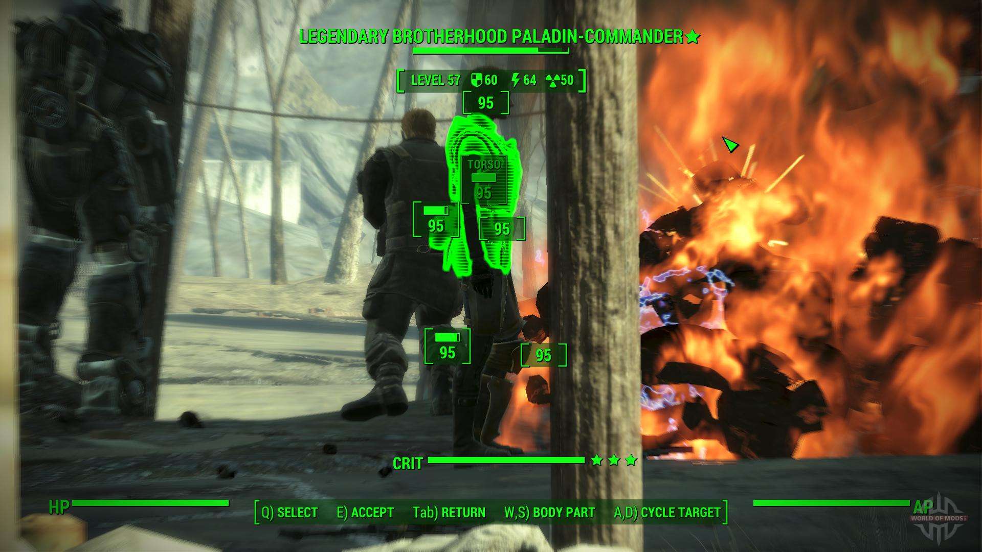 Accuracy in V. A. T. S. for Fallout 4