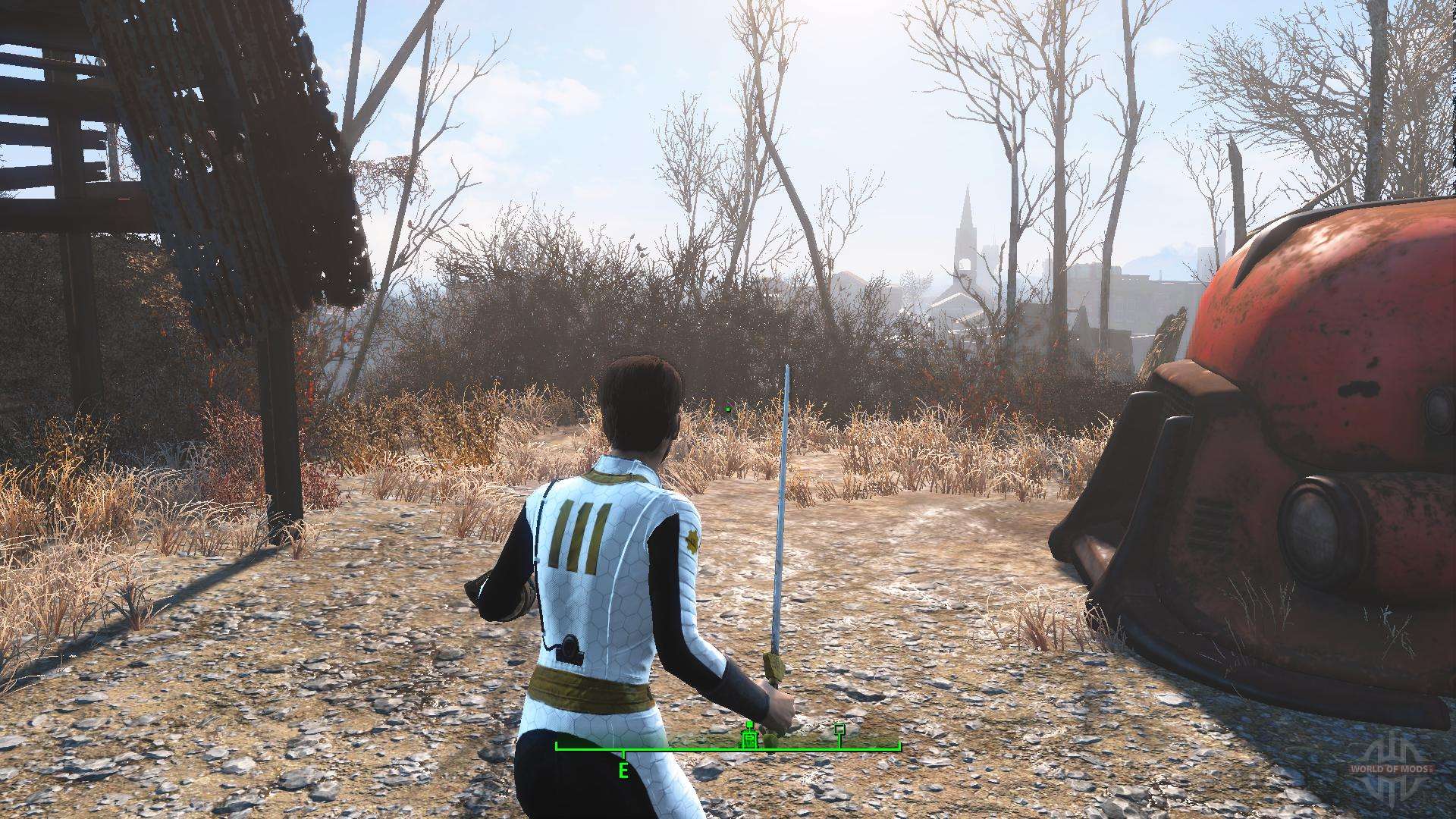 Fallout 4 armored vault suit фото 50