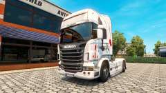 Assassins Creed skin for Scania truck for Euro Truck Simulator 2