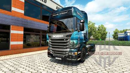 Black Pearl skin for Scania truck for Euro Truck Simulator 2