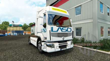 Skin LASO for Renault tractor unit for Euro Truck Simulator 2