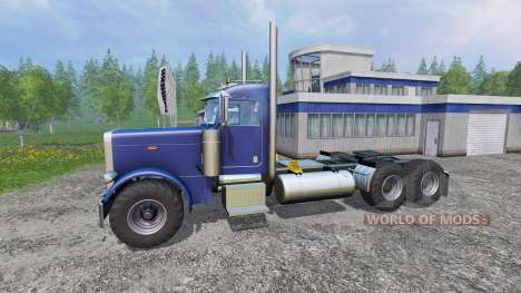 Peterbilt 379 [daycab truck] for Farming Simulator 2015