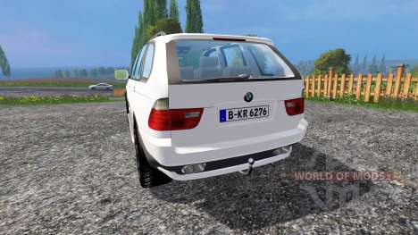 BMW X5 Unmarked Police for Farming Simulator 2015