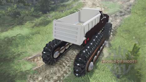 Half Track Prototype [08.11.15] for Spin Tires